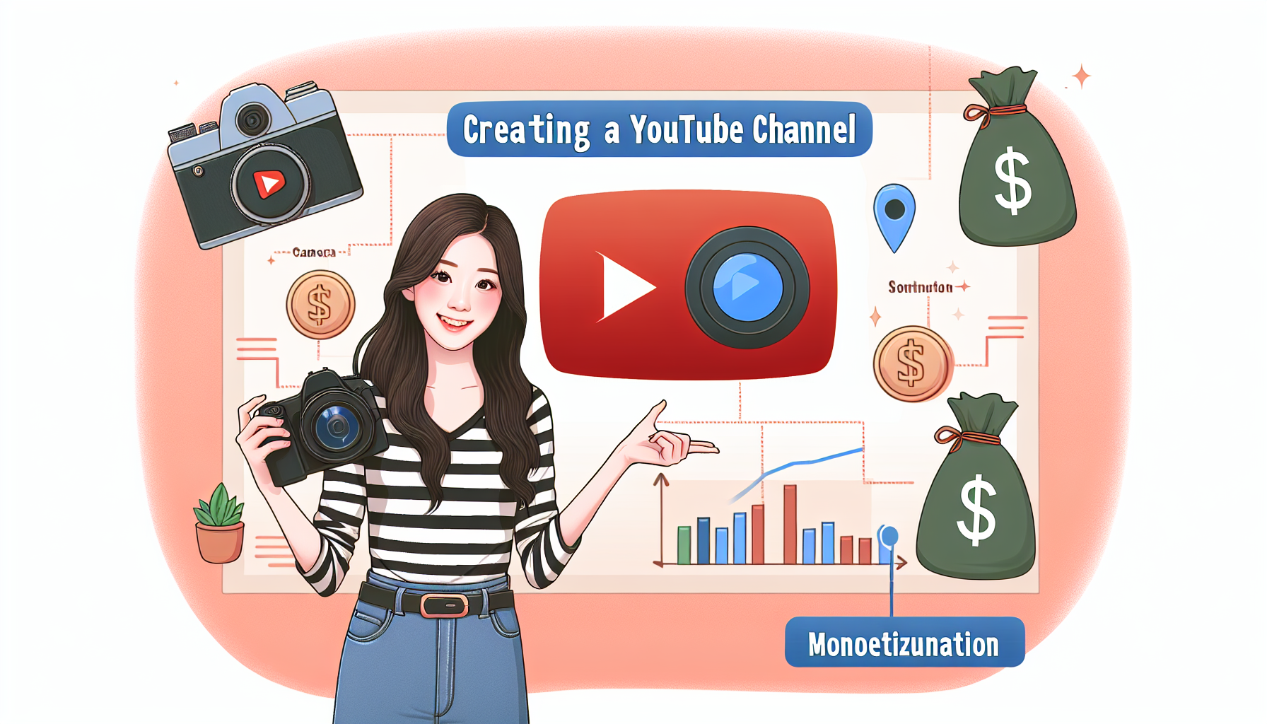 유튜브 채널 운영 시작하기: 초보 유튜버를 위한 수익화 전략 -첫번째